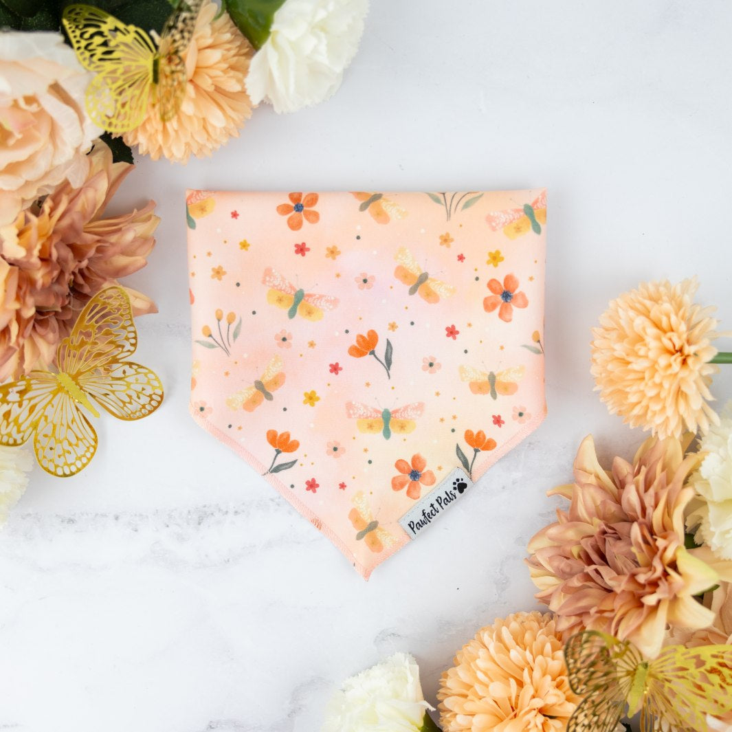 BeautiFALL - Dragonflies cotton bandana.