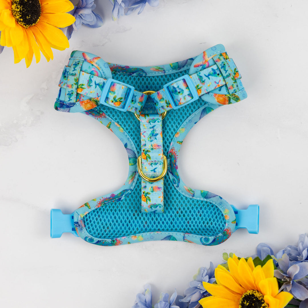 Dogs Just Wanna Have Sun - Under The Sea No-Pull Adjustable Harness