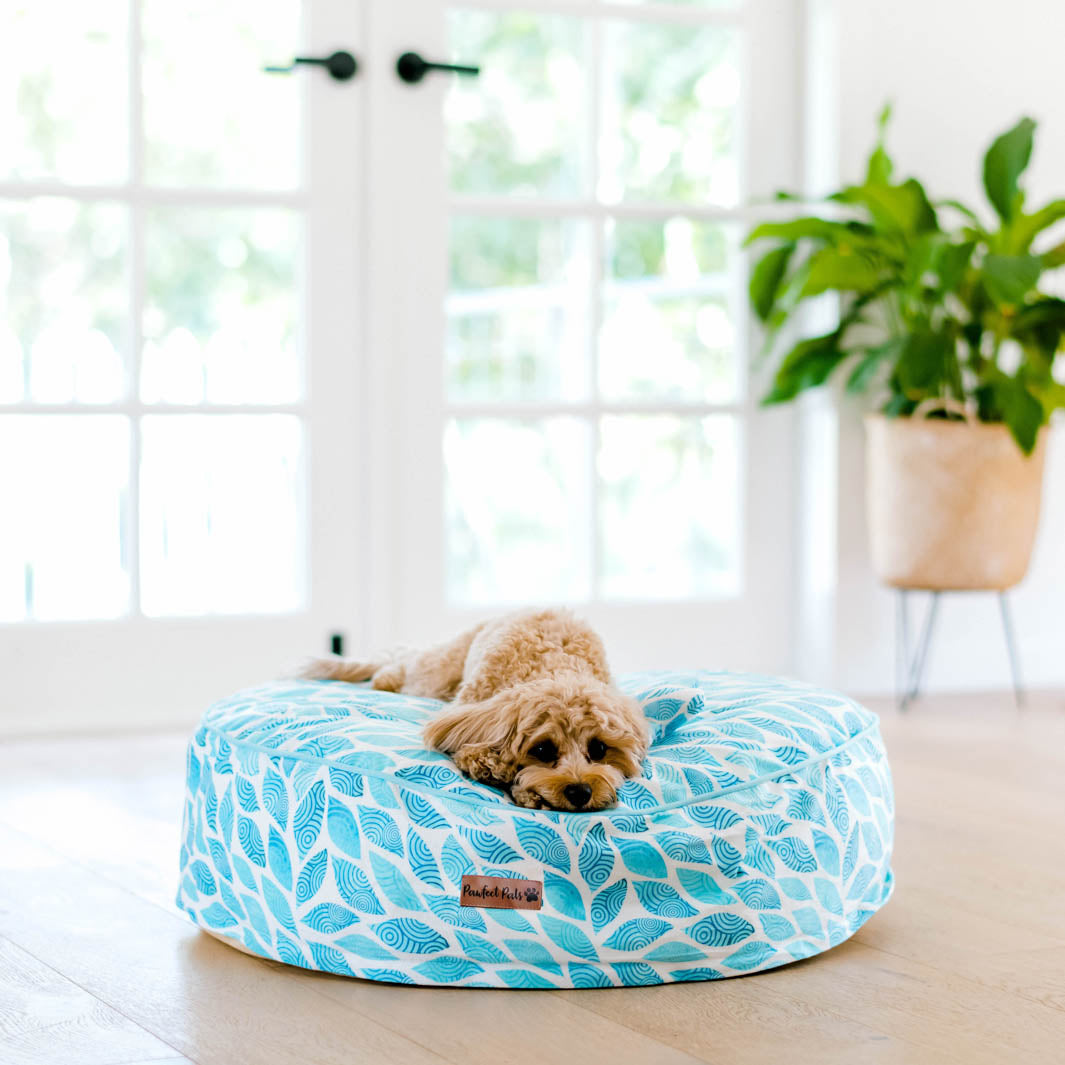 Koalified Cuddler cuddle bud dog bed in small.
