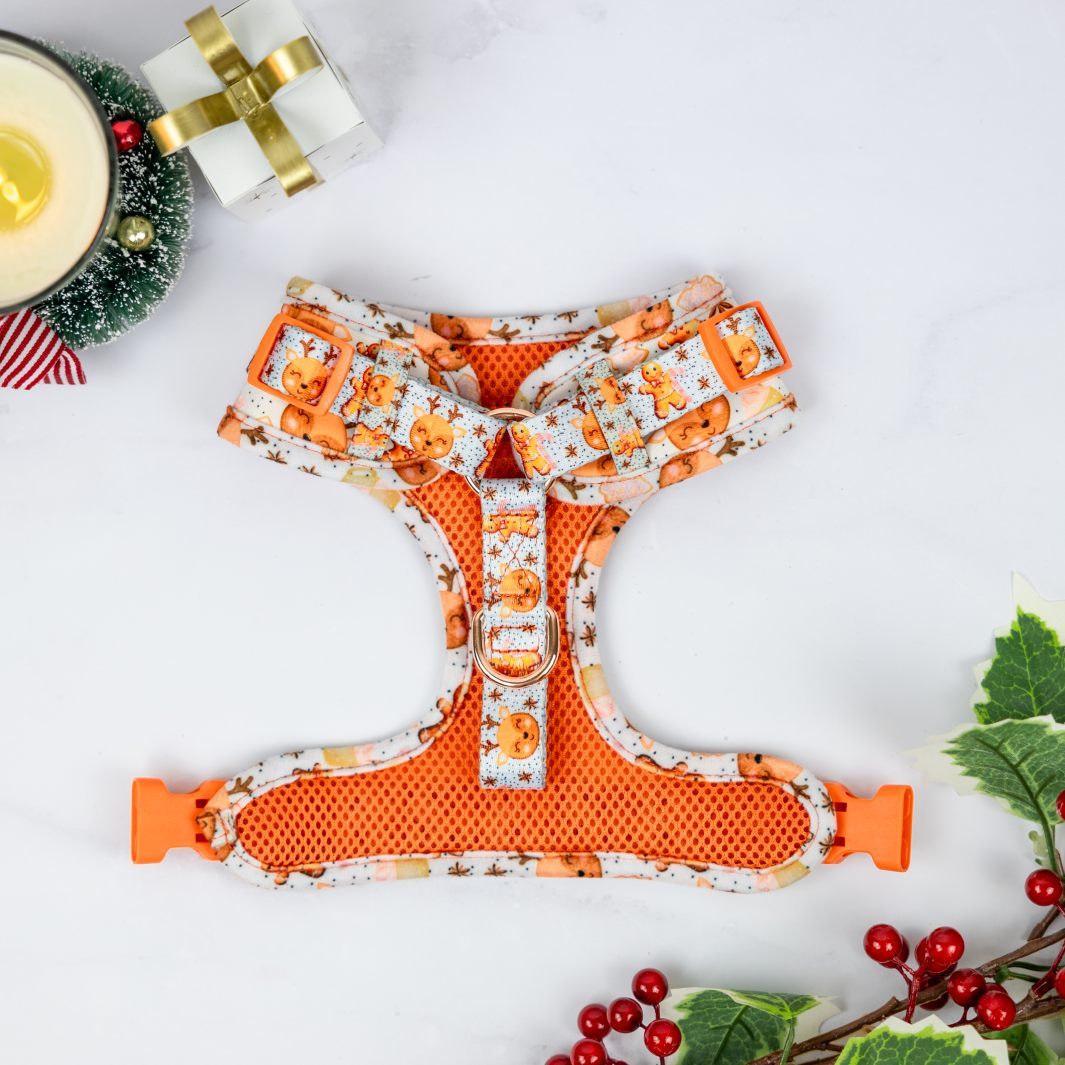 Underside of the Snow Cute - No-Pull Adjustable Harness