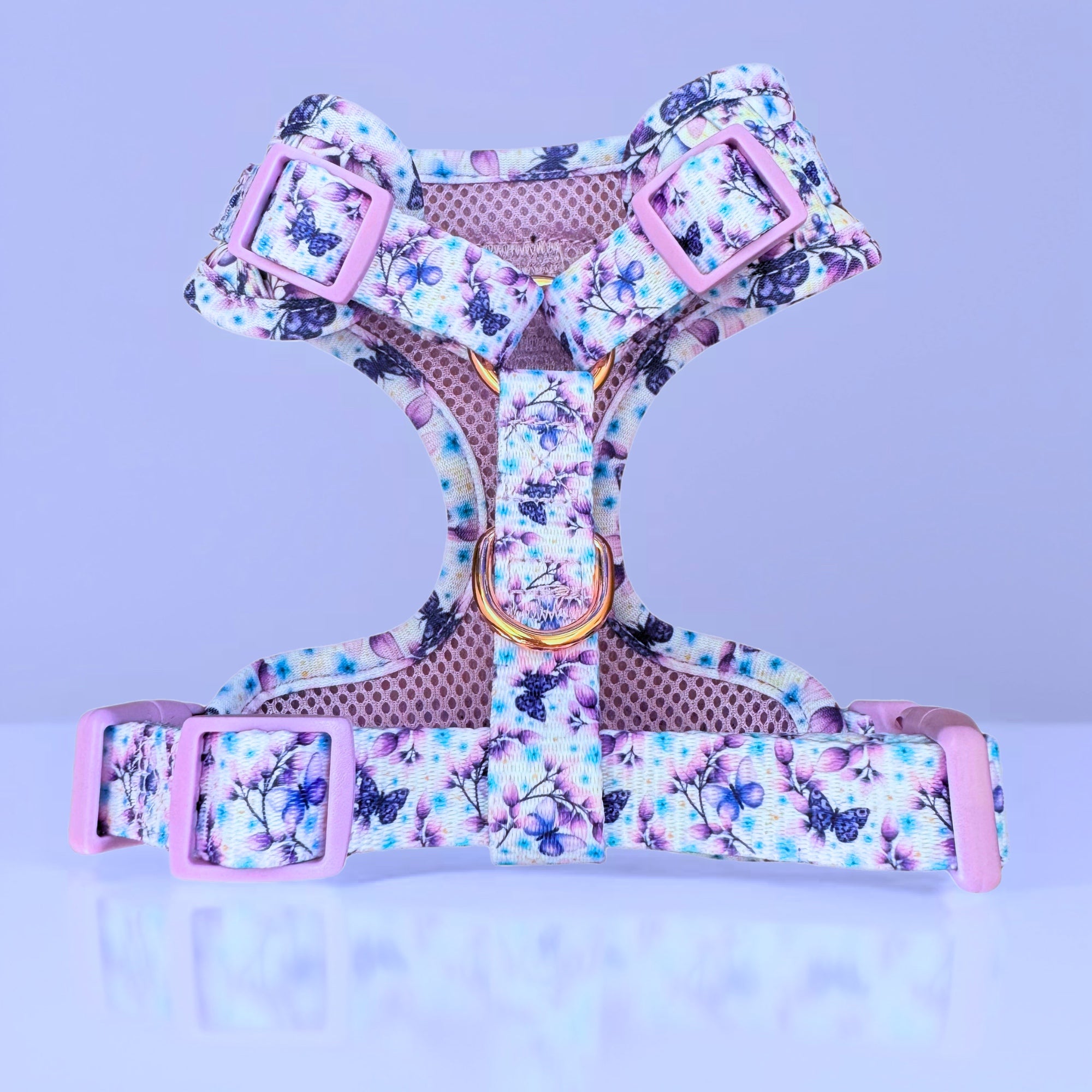 Social Butterfly - Personalised Adjustable Harness Trio
