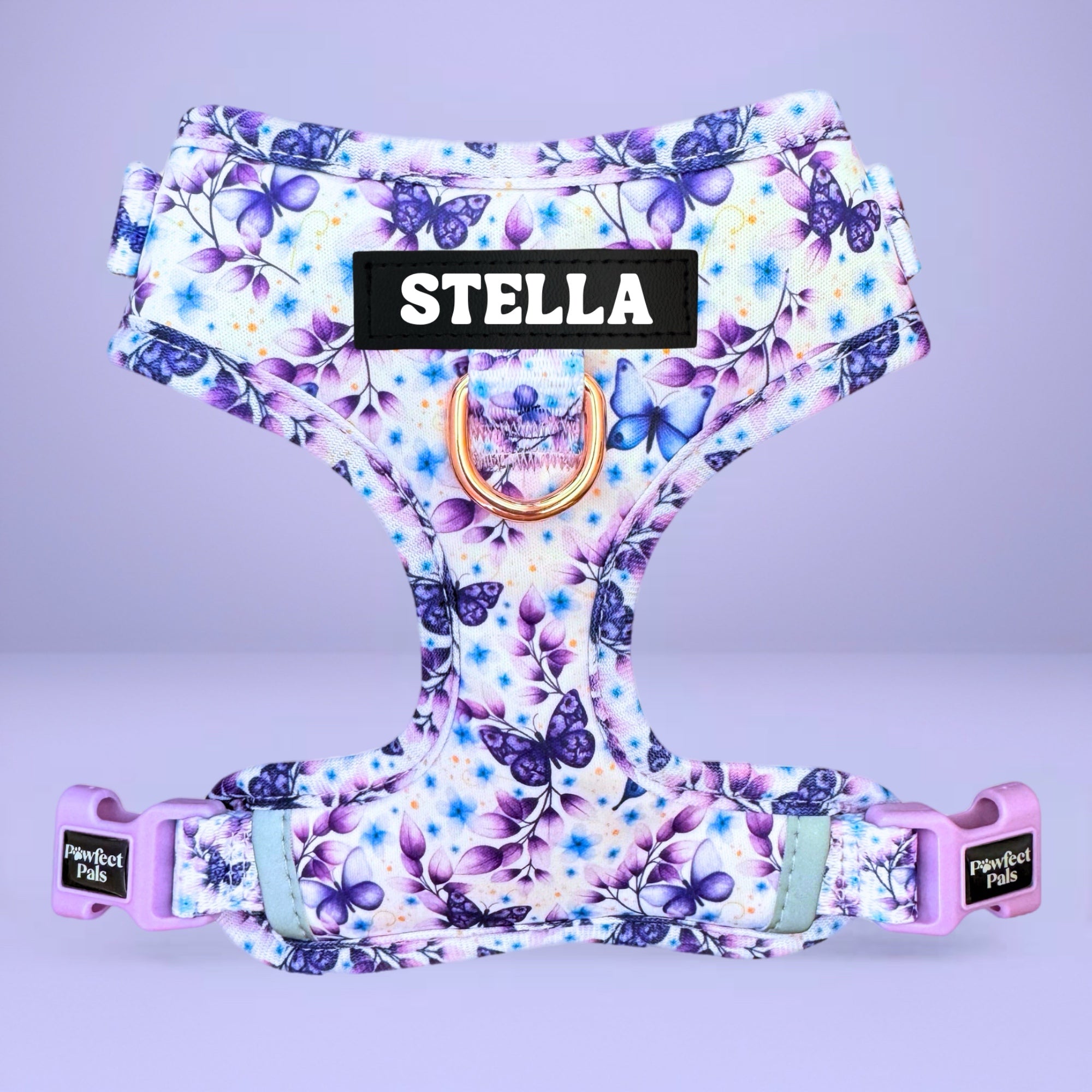 Social Butterfly - Personalised Adjustable Harness Trio