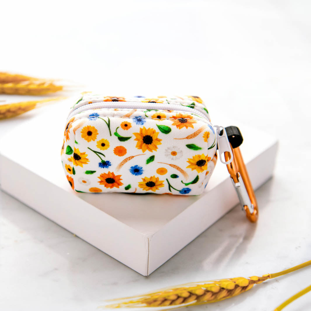 Underside of the Sunshine on my Mind deja poo waste bag holder.