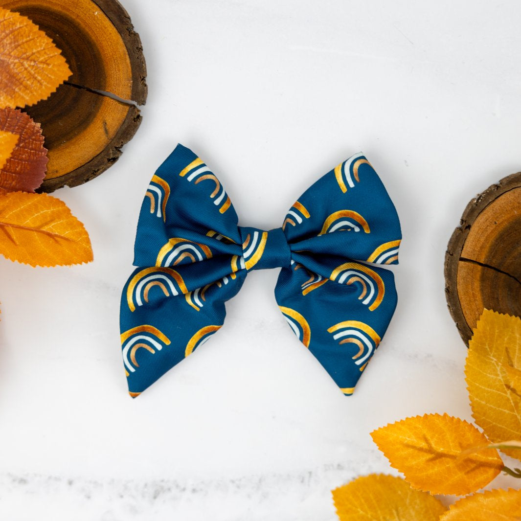 Wild at Heart - Golden Horizons sailor bow tie.