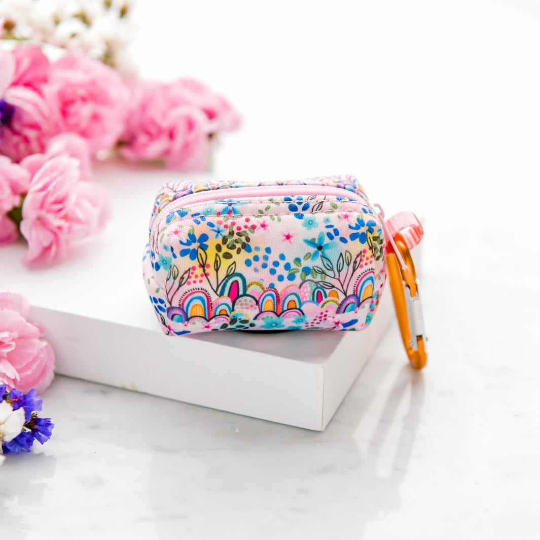 Back of the Got it Glowing On - Boho Vibes deja poo waste bag holder.