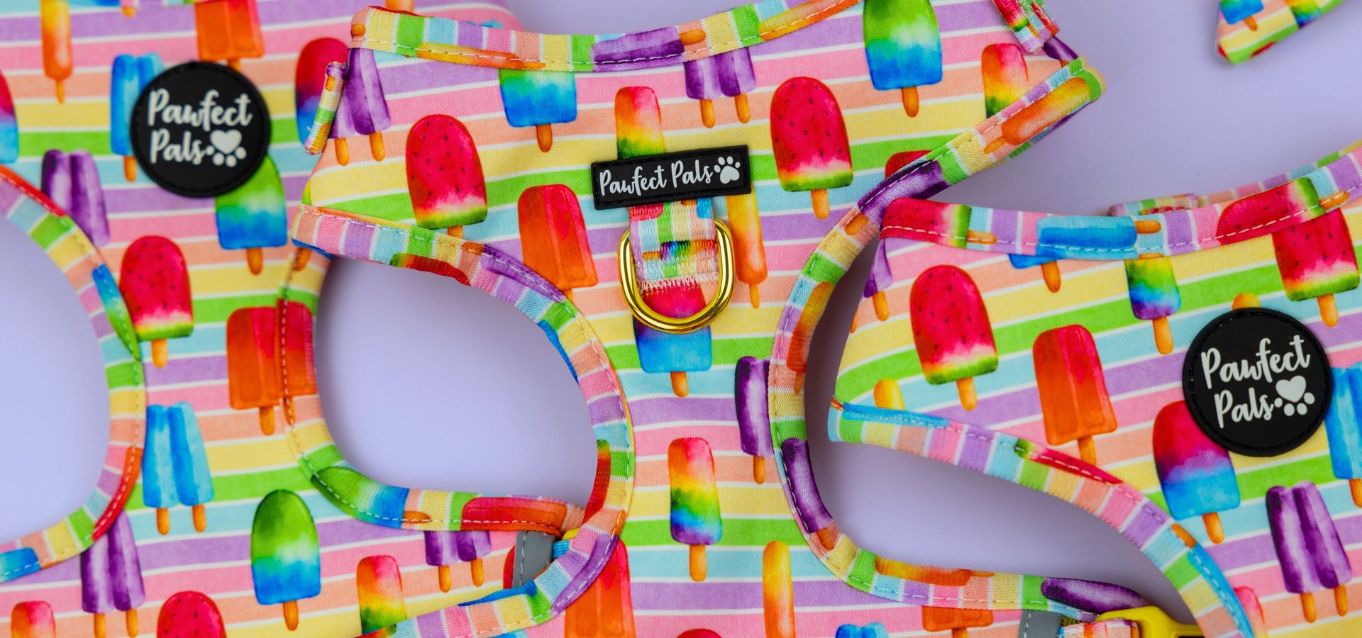 Dogs Just Wanna Have Sun Ice Blocks Collection Image Harnesses