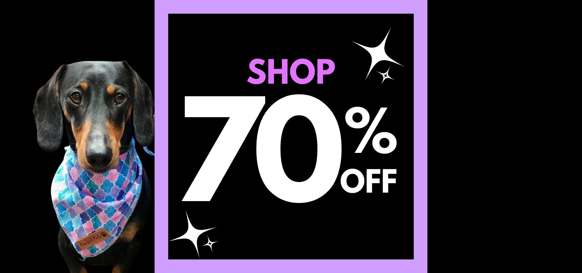 Bark Friday - Up to 70% off. Sitewide sale on now!