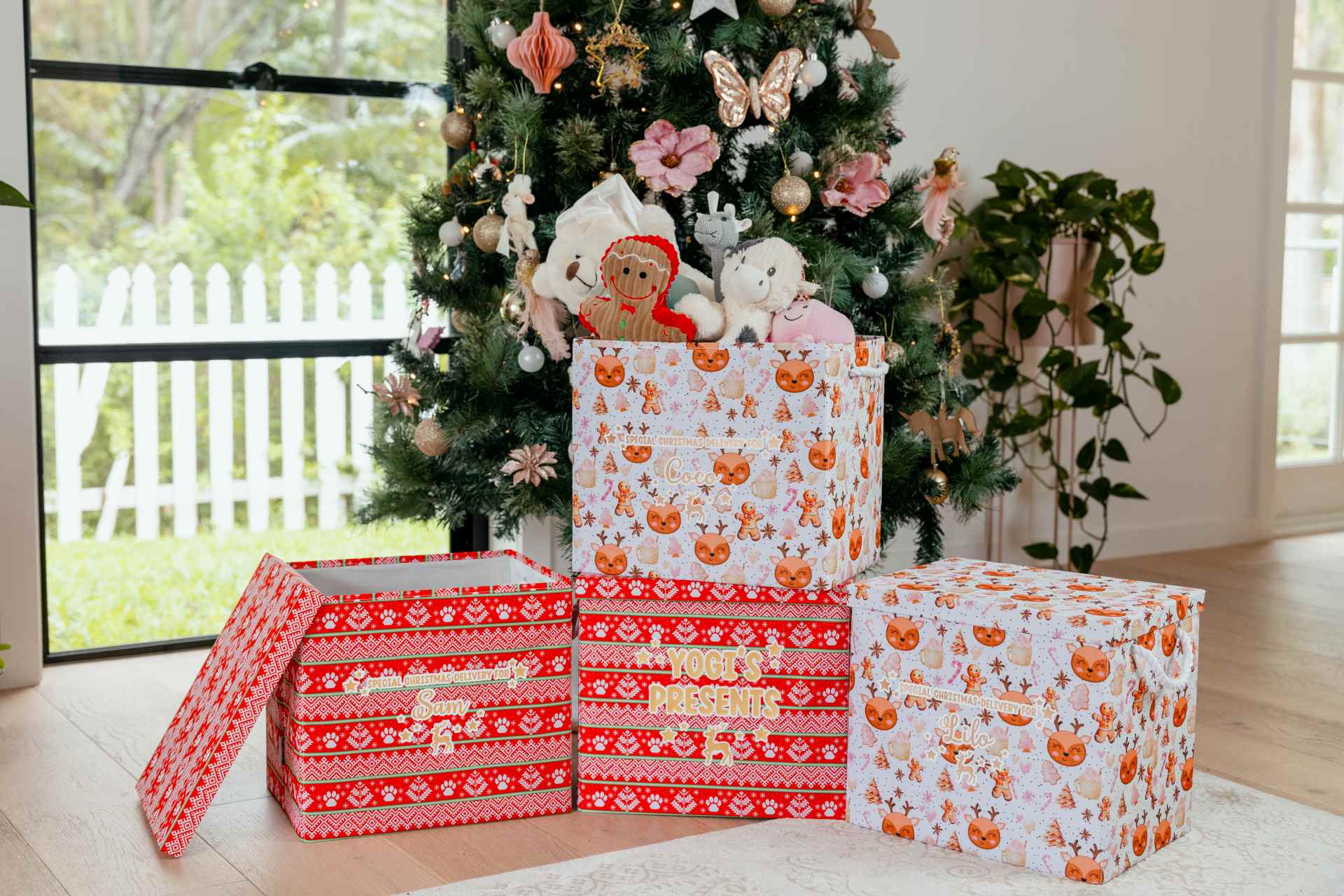 Pawfect Pals Christmas gift boxes.