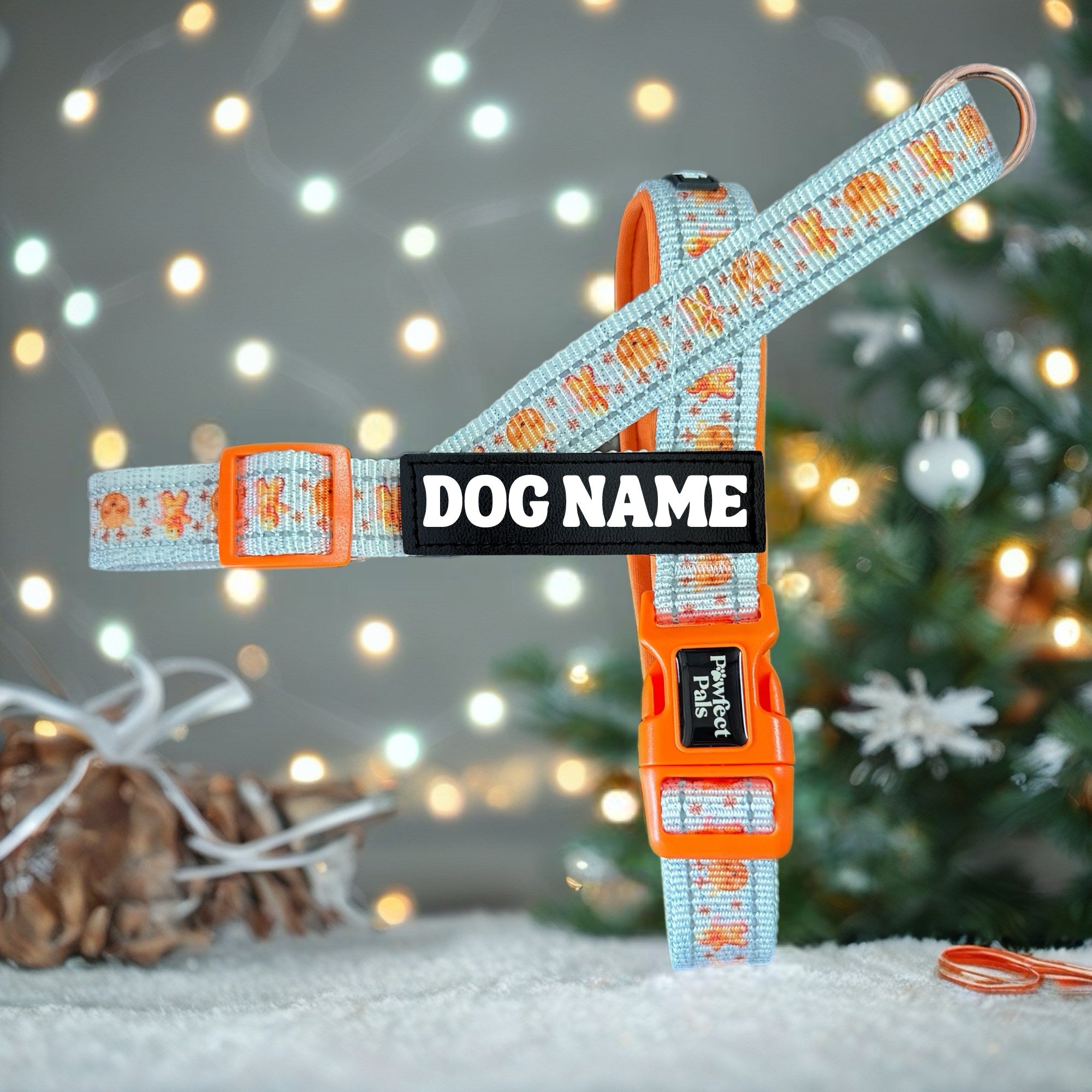 Snow Cute - Personalised Strap Harness