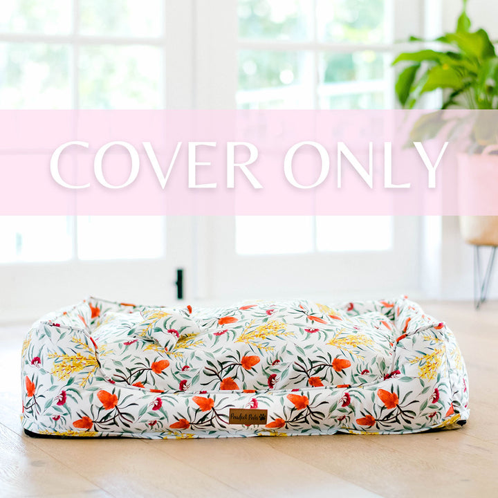 Australian Beauties - Flora Snuggle Bud dog bed cover.