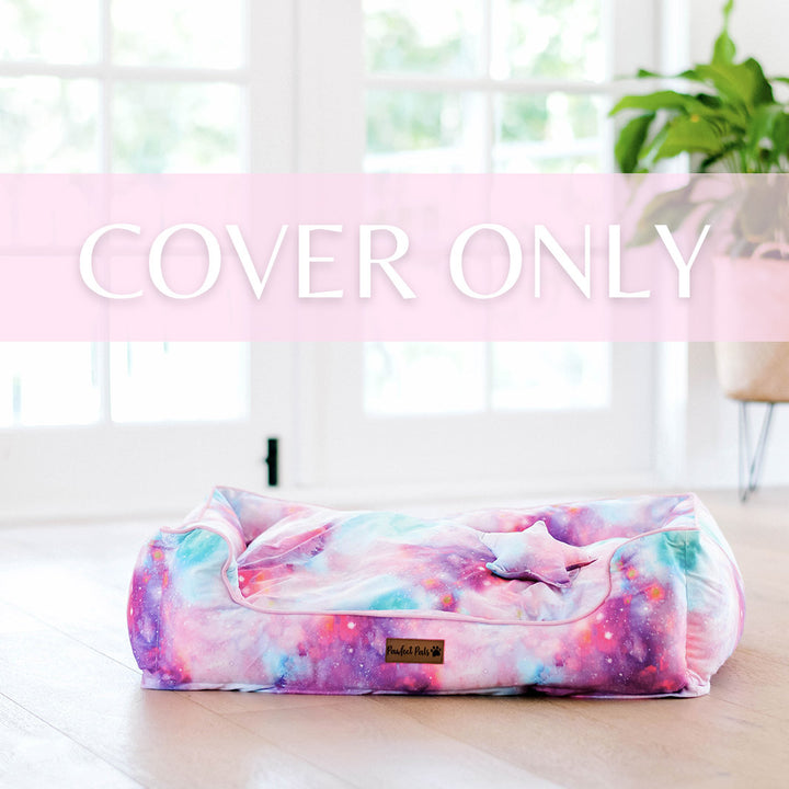 Dreamy Days Snuggle Bud dog bed cover.