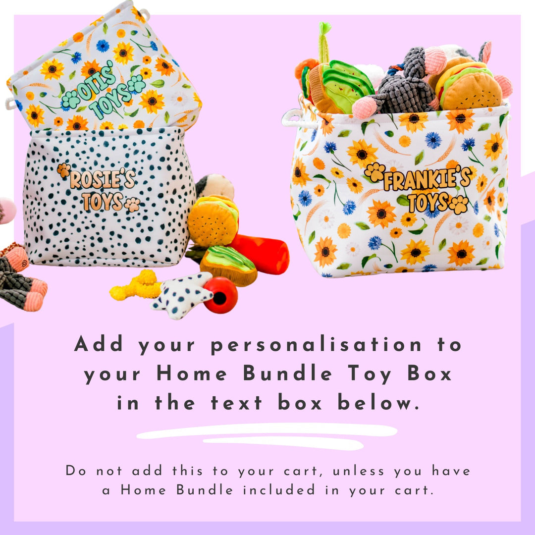 Add your Toy Box Personalisation to your Home Bundle