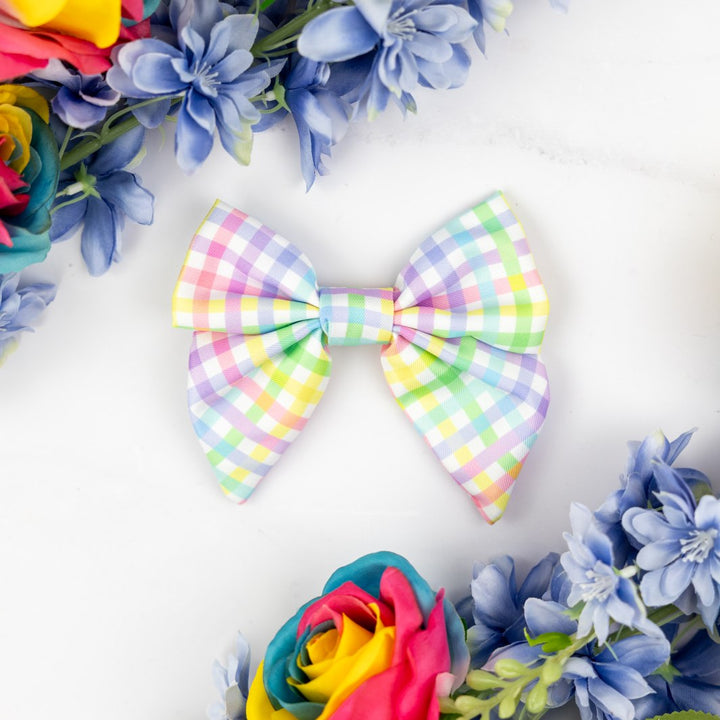 Sailor bow tie in the Once and Flor-all - Gingham Walkies Pack.