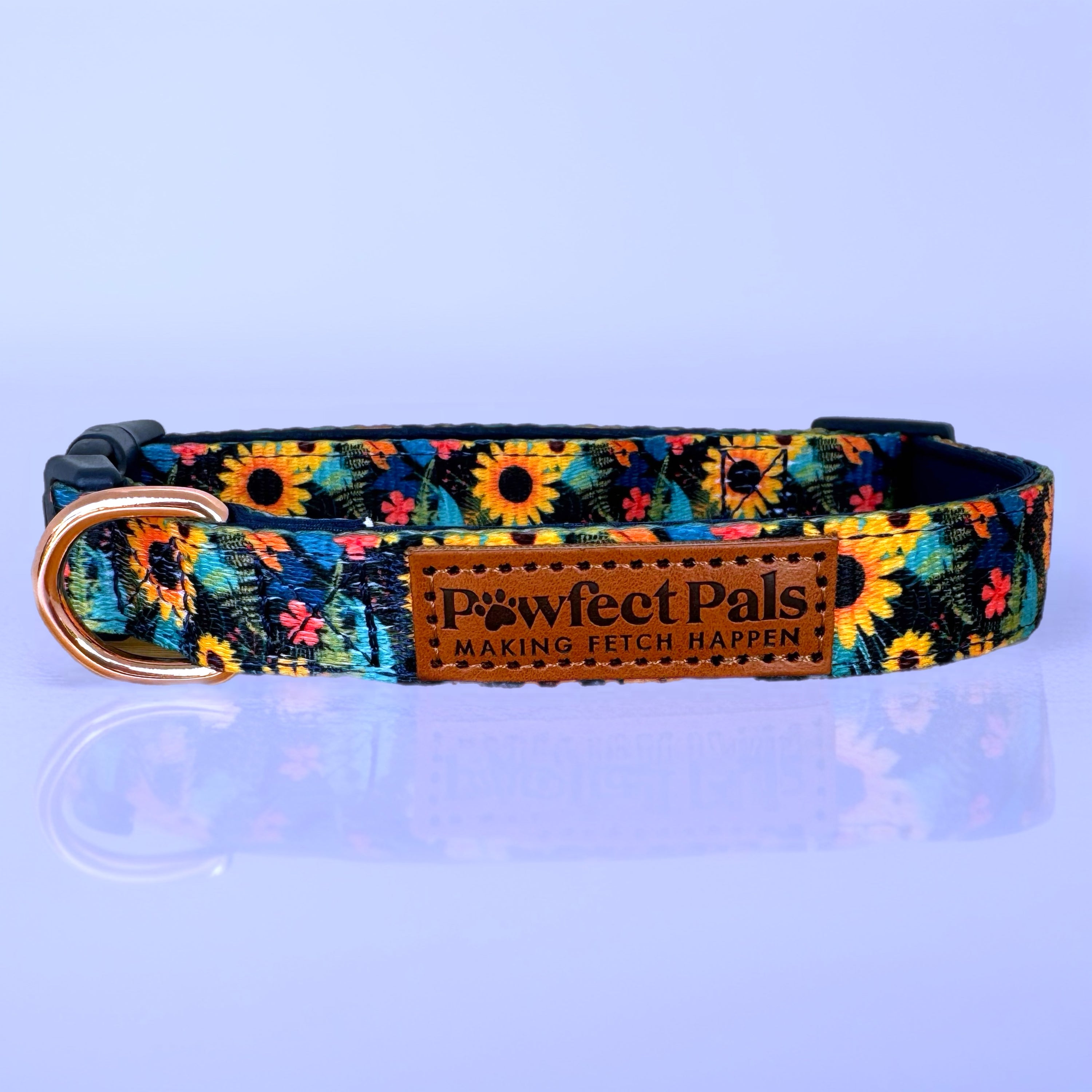 Sunflower Bloom - Soft Dog Collar