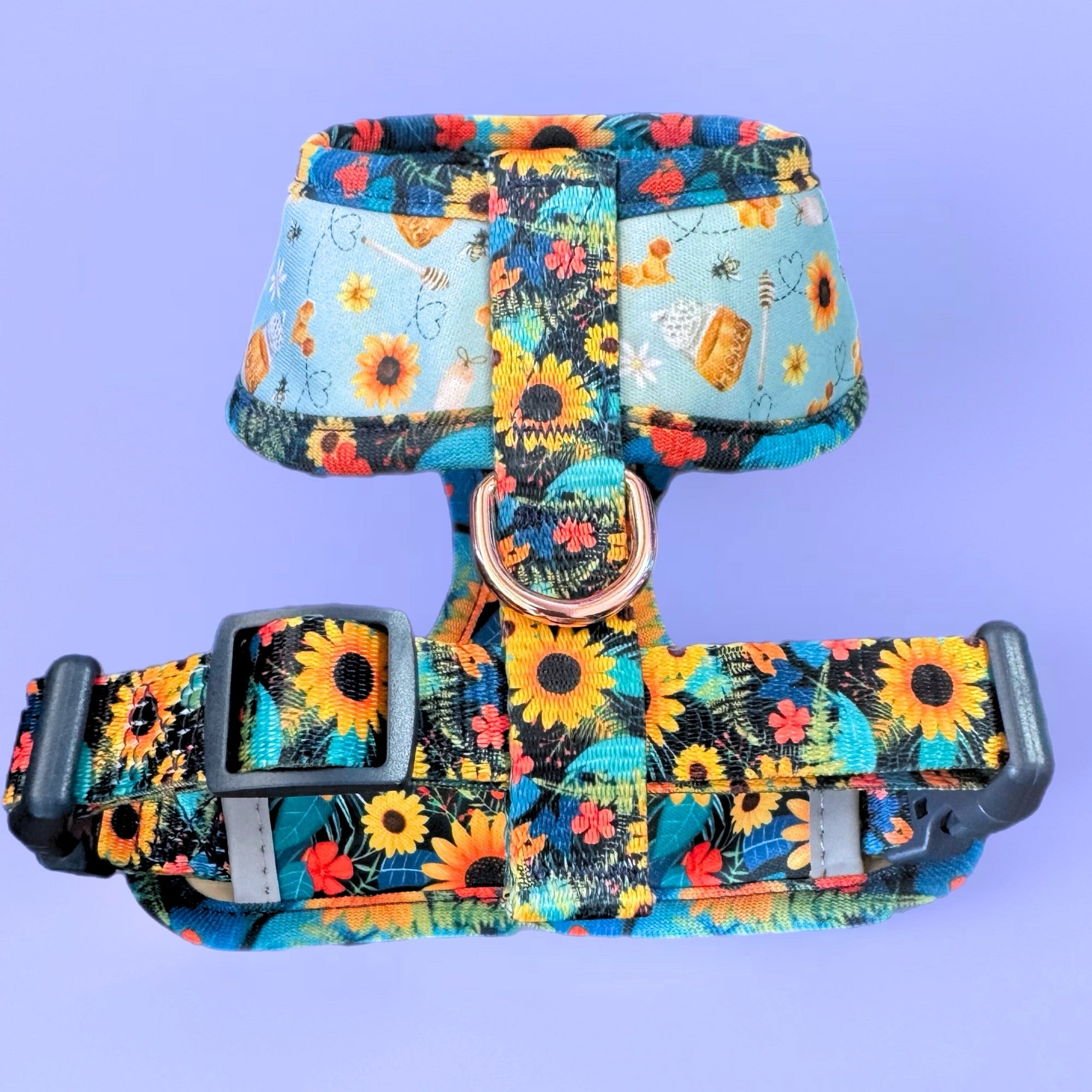 Sunflower Bloom - Reversible Dog Harness