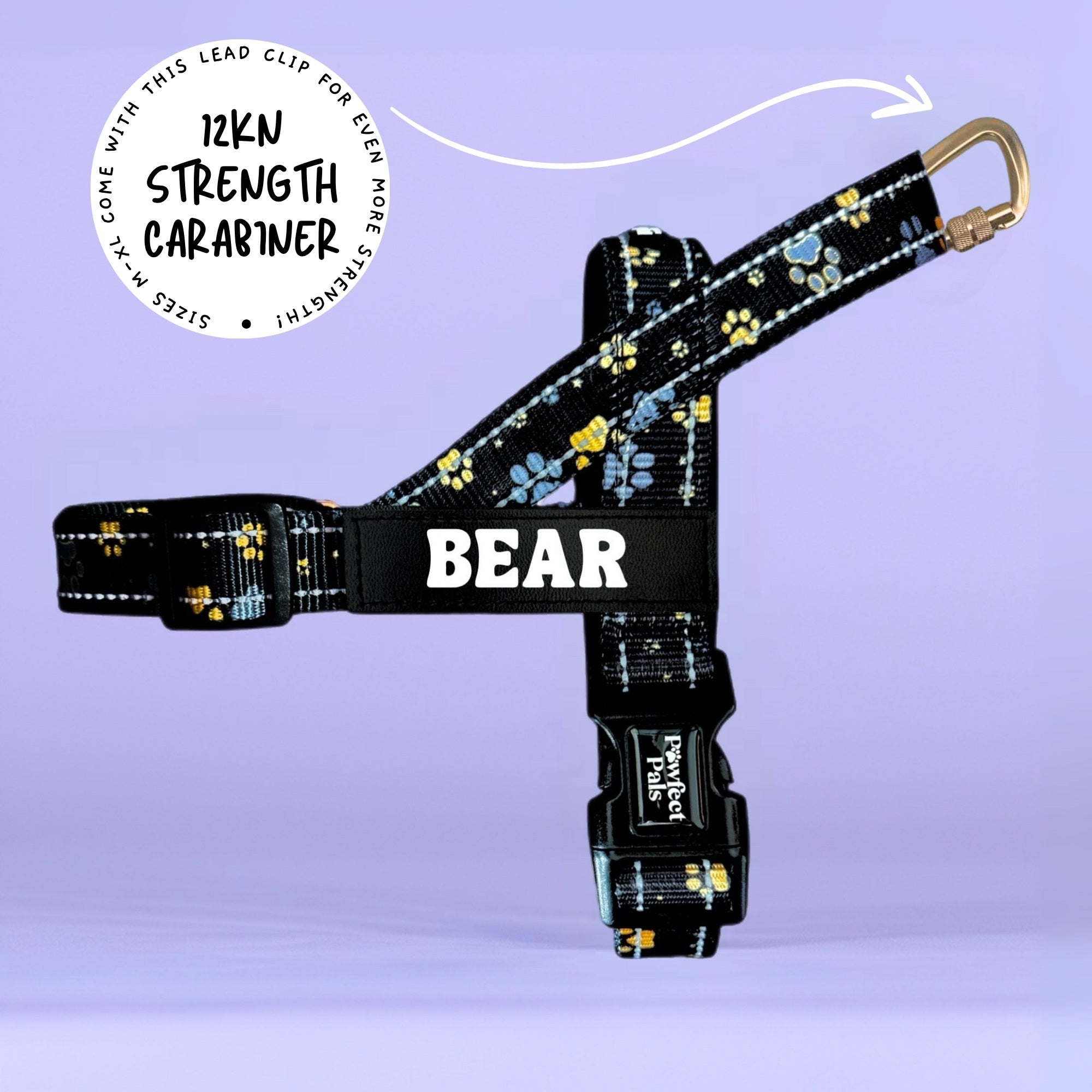 I Love You BEARy Much - Personalised Strap Harness