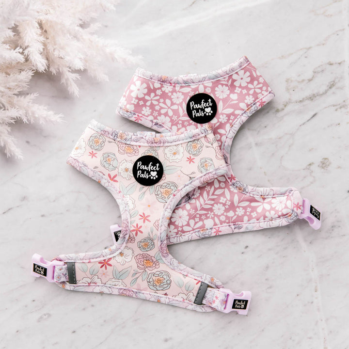 Precious Petal reversible harness.