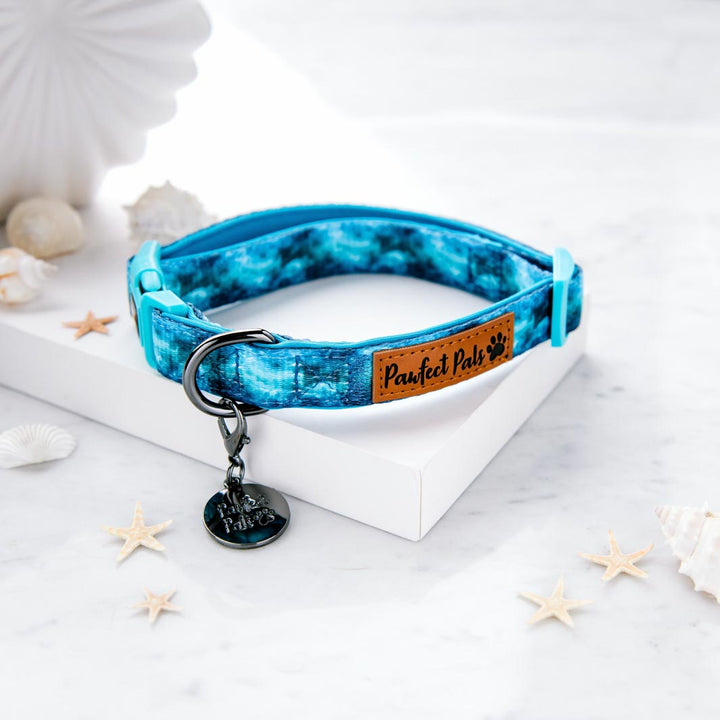 Shell Yeah - Ocean Waves soft collar.