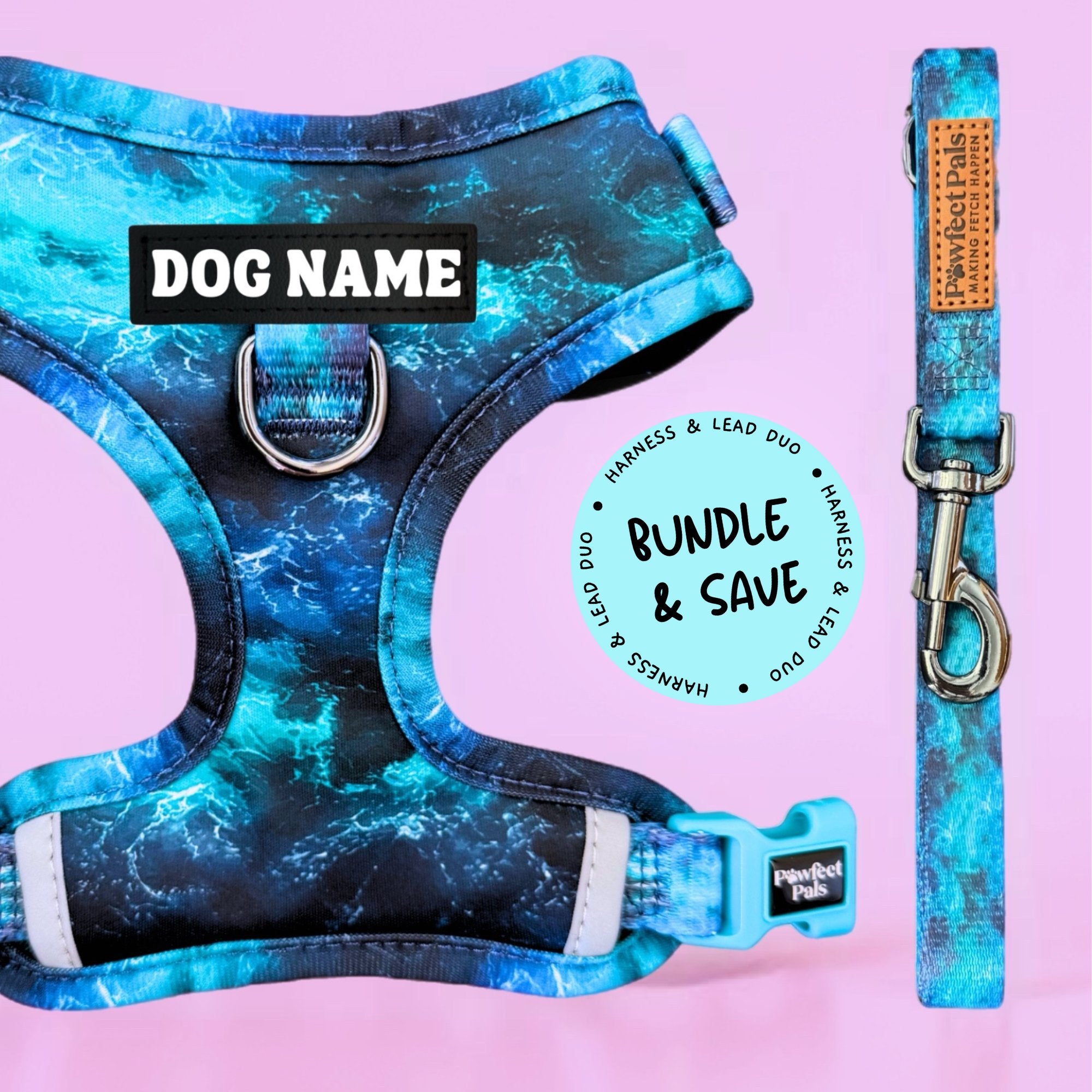 Shell Yeah - Personalised Adjustable Harness Duo