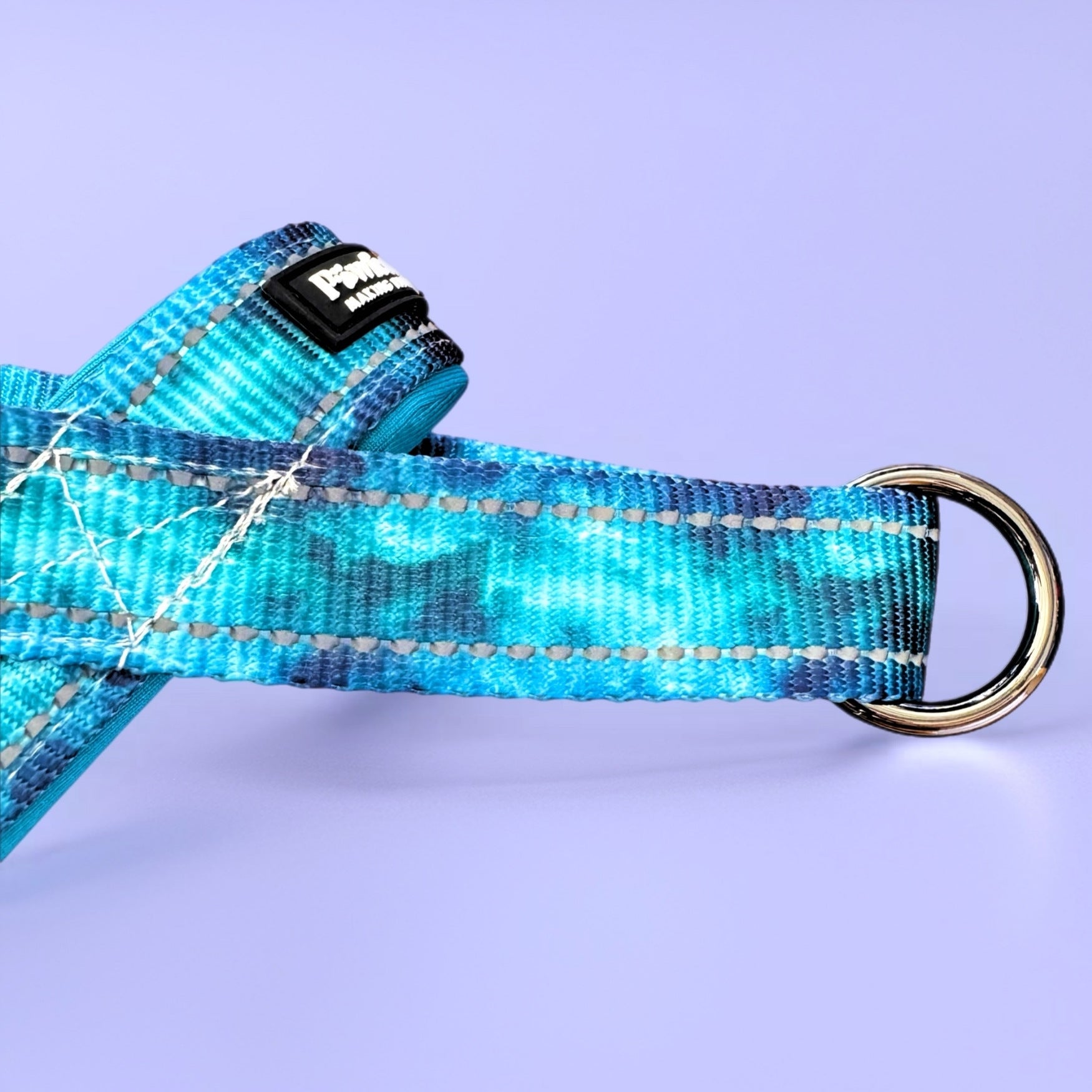 Pawfect Pals personalised strap dog harness with custom name option in colourful printed design