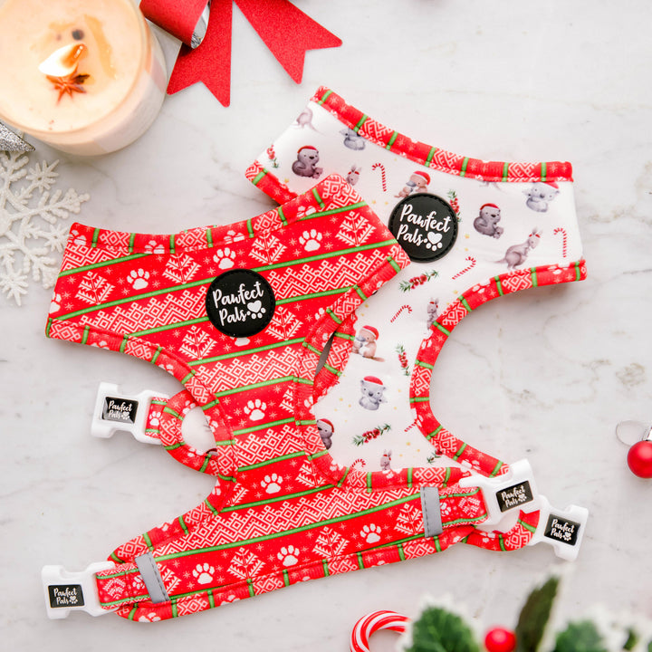 Reversible harness in the Sleigh-In It Walkies Pack.