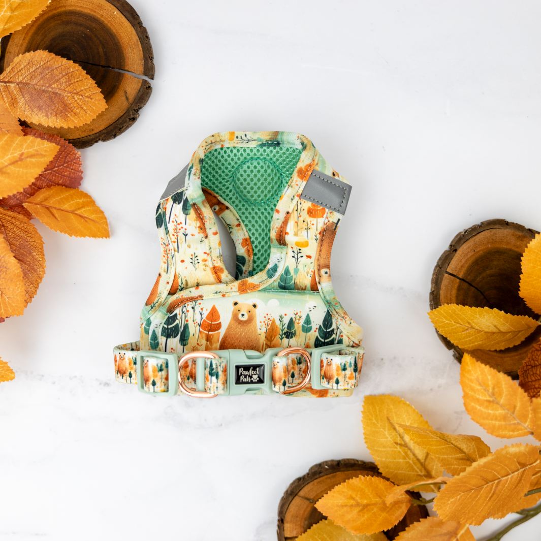 Underside of the Wild at Heart cat harness.