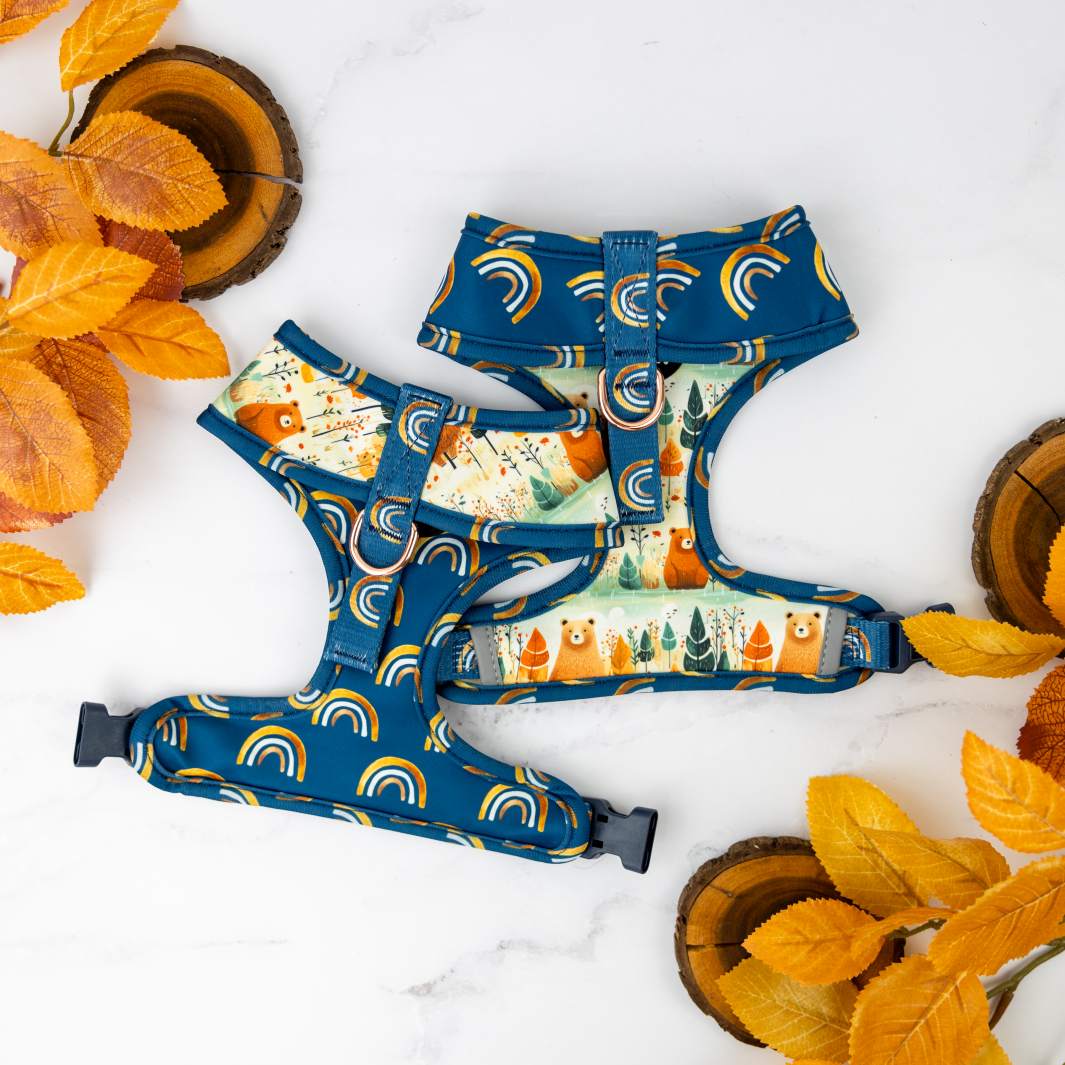 Underside of the Wild at Heart reversible harness.