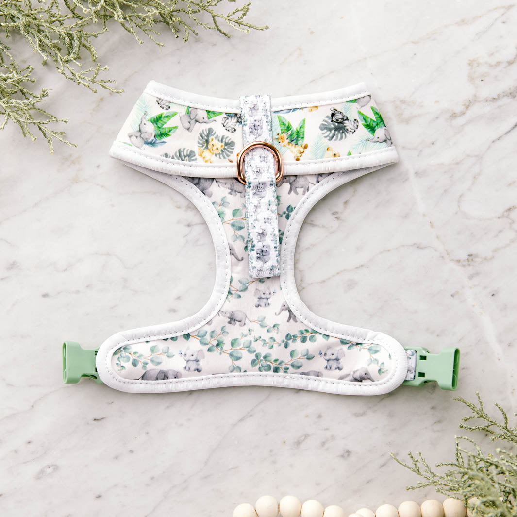 Underside of the Wild One reversible harness.
