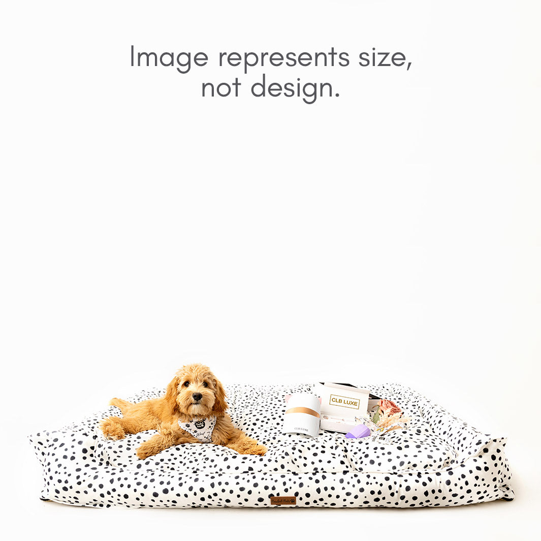 Image represents the size of the bed, not the design.