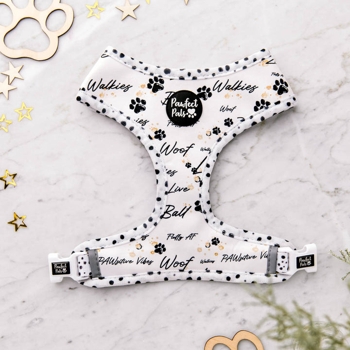 Walkies side of the Zoomies reversible harness.