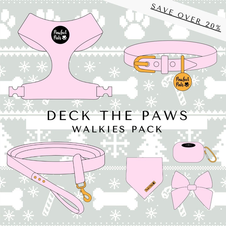 Deck the Paws Walkies Pack.