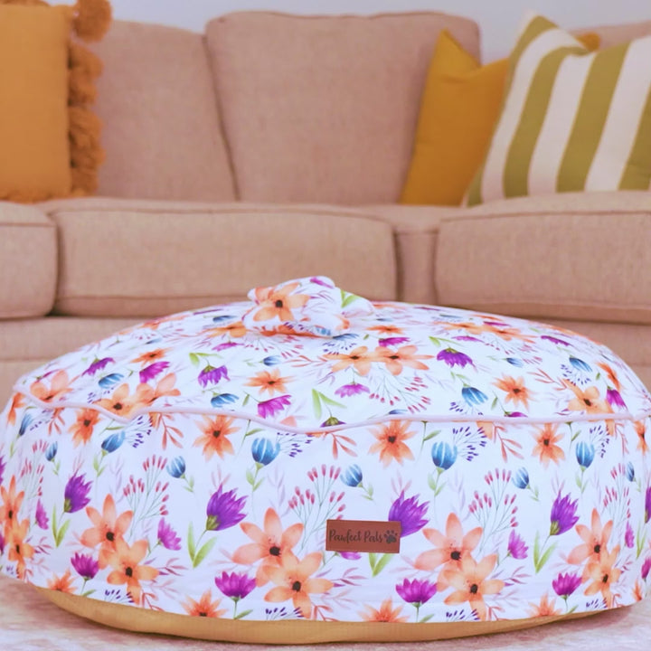 You Grow Girl cuddle bud dog bed.