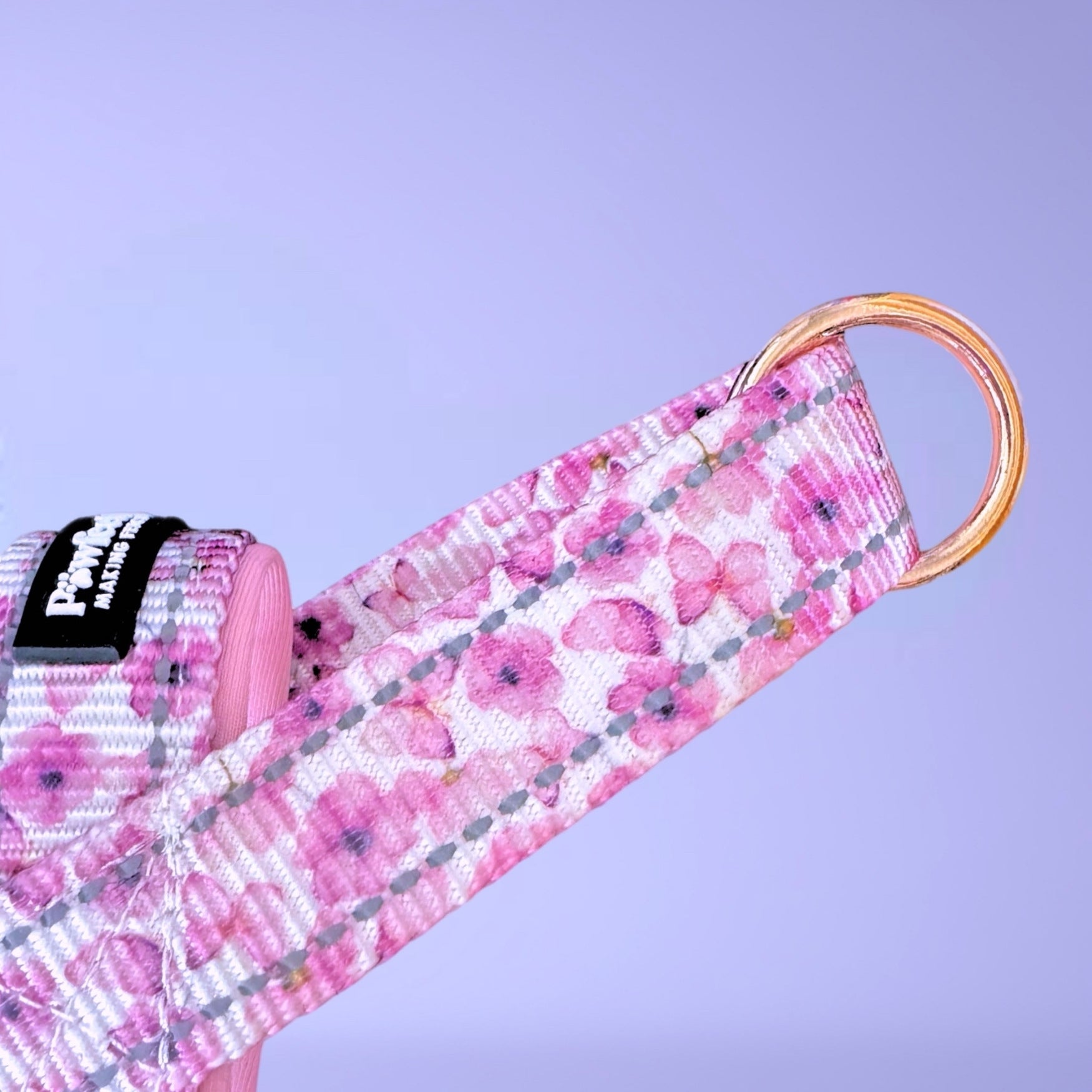 Pawfect Pals personalised strap dog harness with custom name option in colourful printed design
