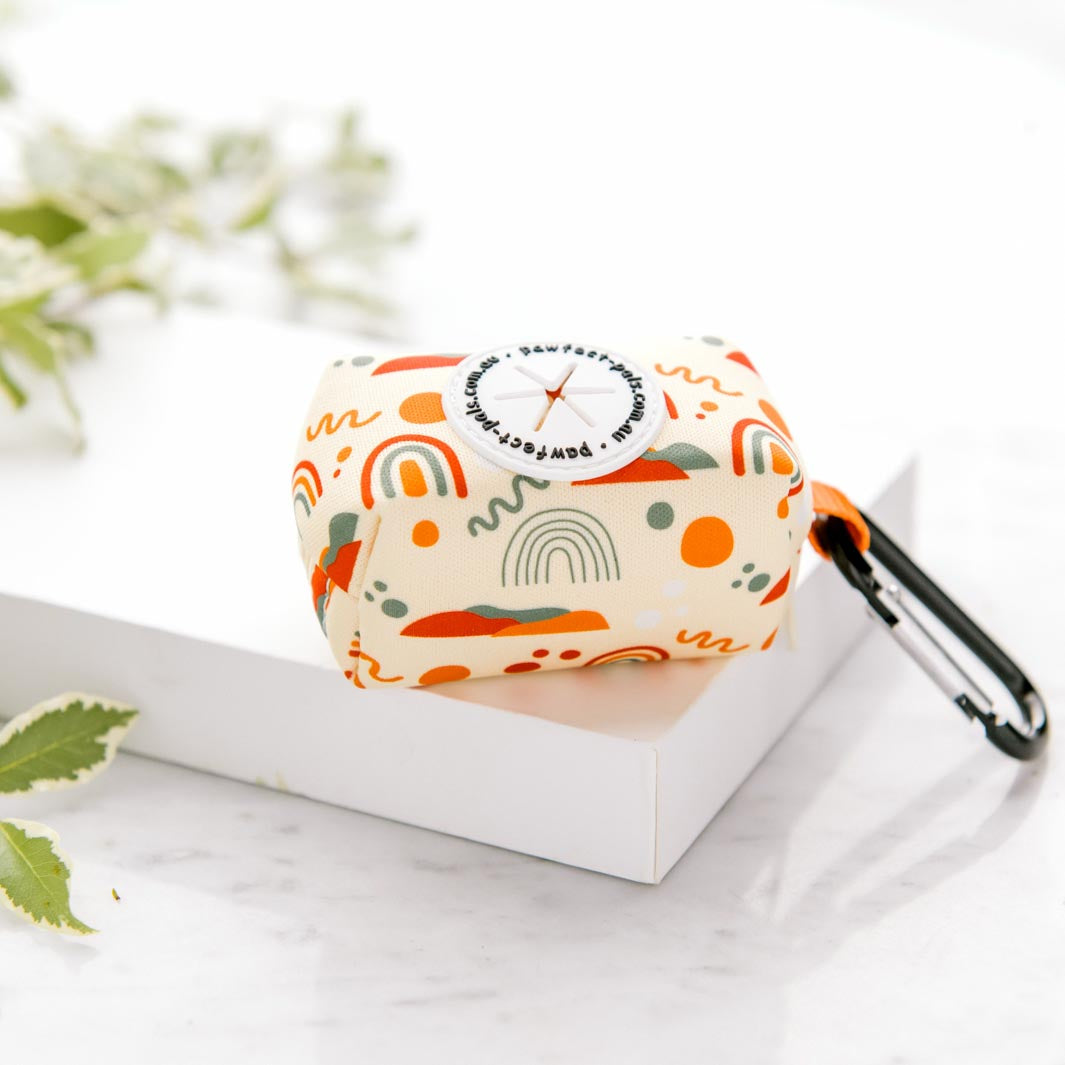 Born to Explore - Rainbows deja poo waste bag holder.