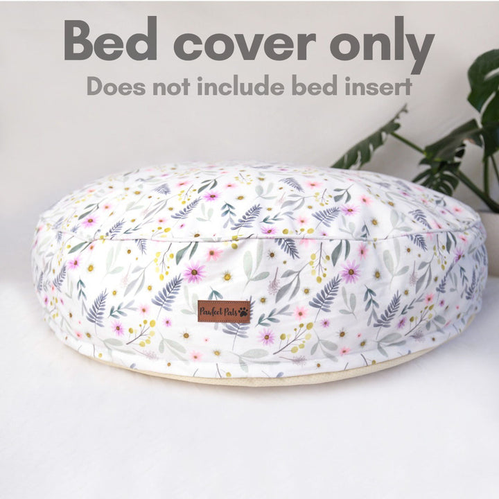 Daisy Baby - Wildflowers Cuddle Bud dog bed cover.