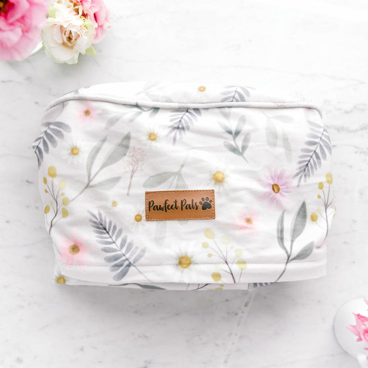 Daisy Baby - Wildflowers Cuddle Bud dog bed cover.