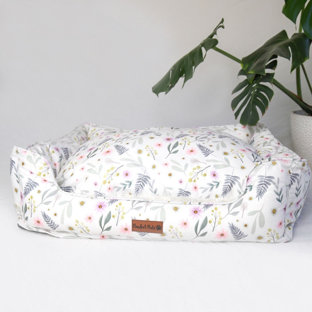 Daisy Baby - Wildflowers snuggle bud dog bed.