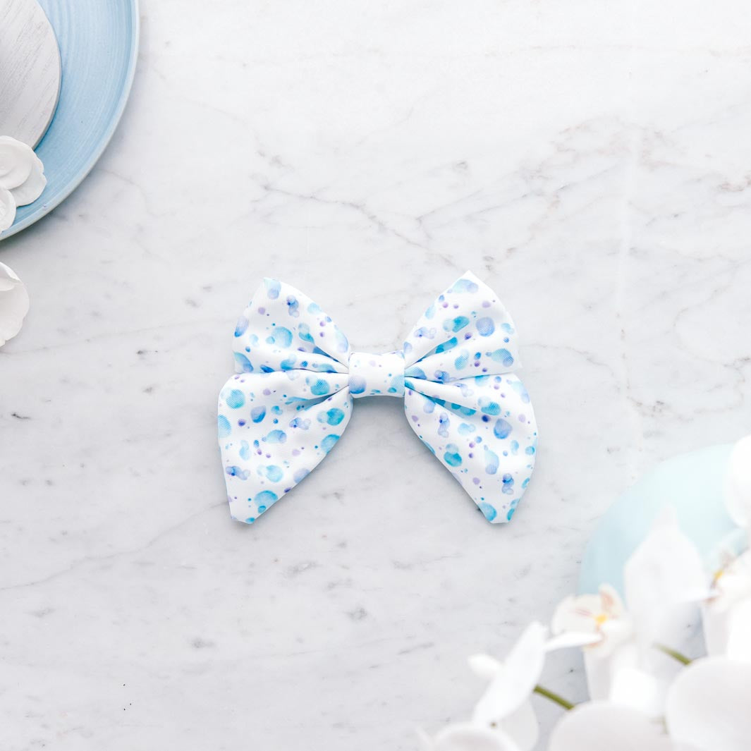 Don't Stop Be-Leaf-ing - Bubbles sailor bow tie.
