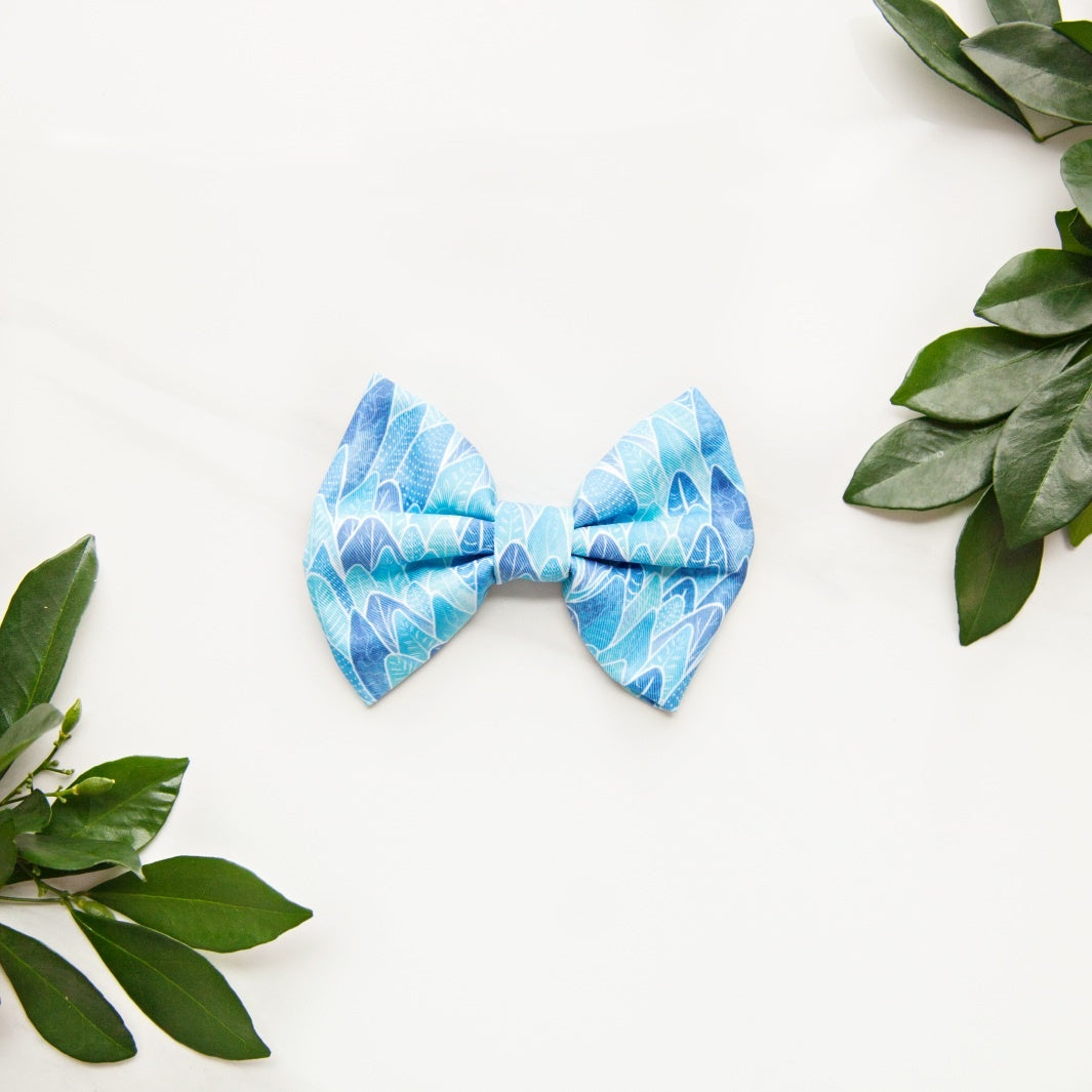 Don't Stop Be-Leaf-ing - Forests bow tie.