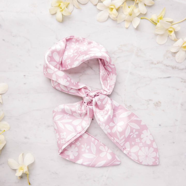 Precious Petal - Dusty Pink hair ribbon.
