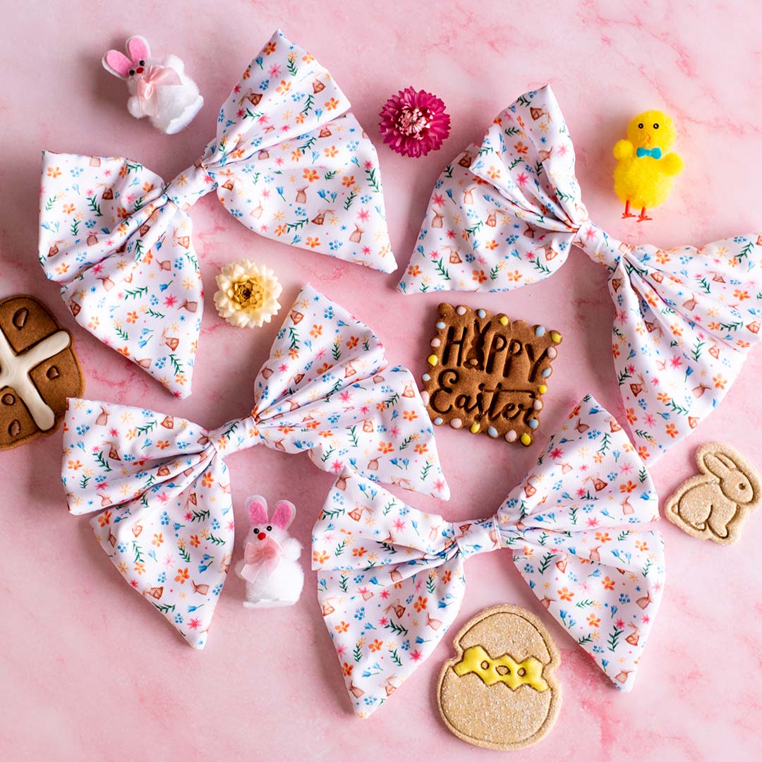 Easter cookie + sailor bow tie bundle - save 10% when you buy both!