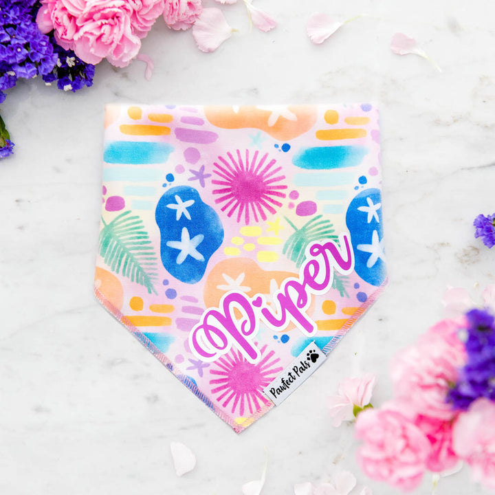 Got it Glowin' On - Beach Vibes personalised cotton bandana.