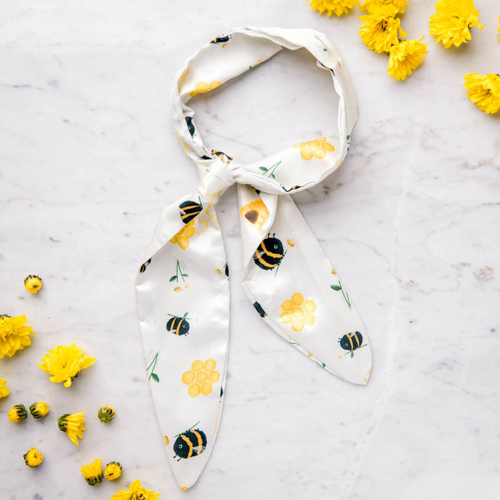 Sweet Like Honey - Honey Bees hair ribbon.