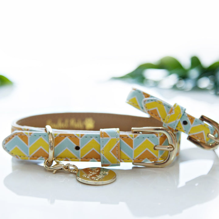 I Llama my Mama collar with matching bracelet.