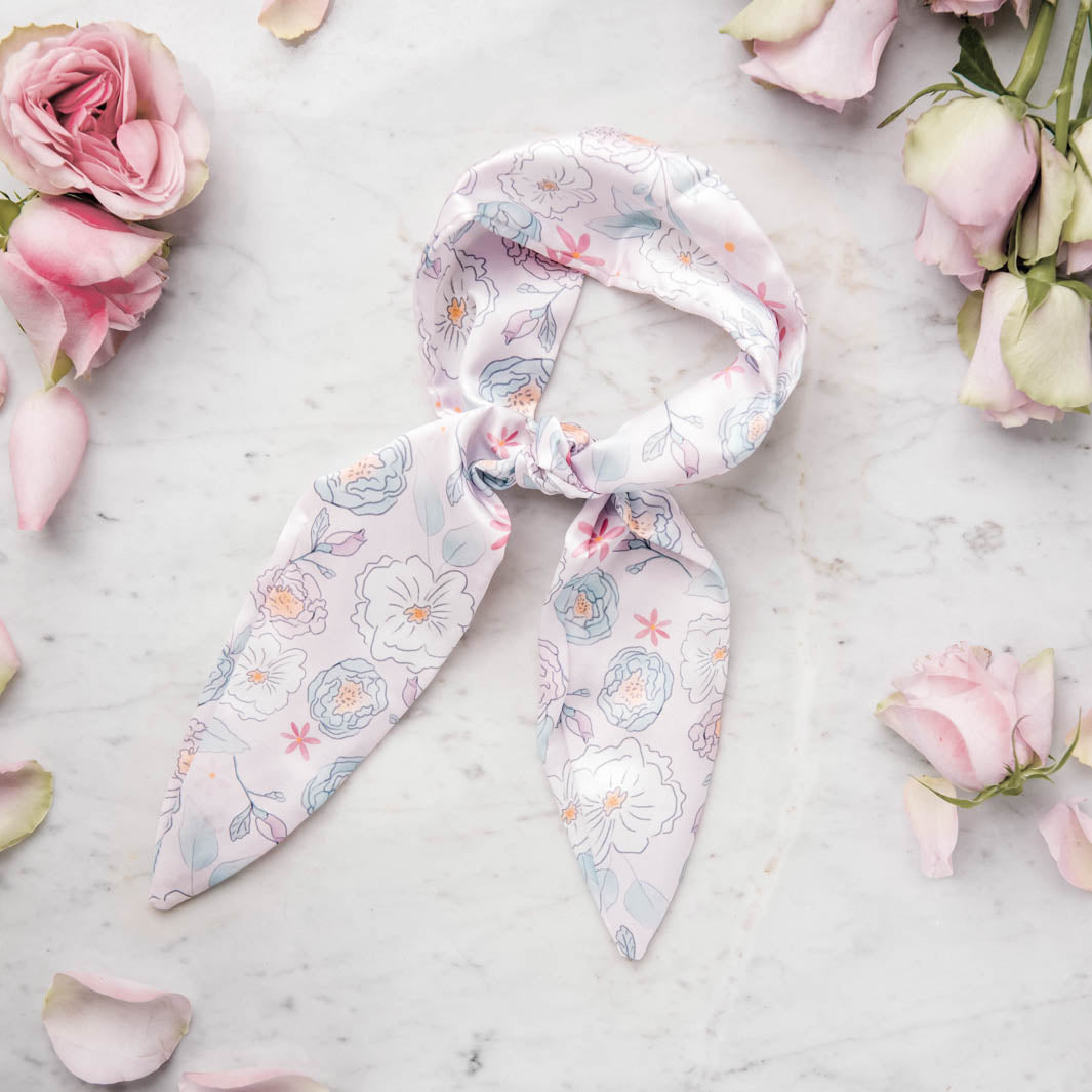 Precious Petal - Pastels hair ribbon.