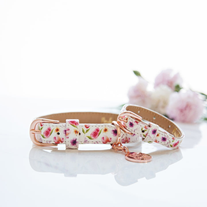 Think Pretty Thoughts - Bouquet bracelet with matching collar.