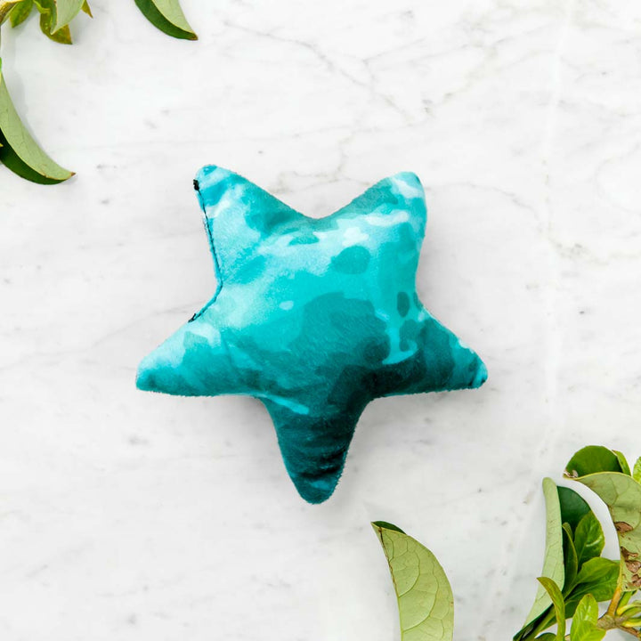Free Shell Yeah - Ocean Waves toy comes with each Cuddle Bud dog bed.