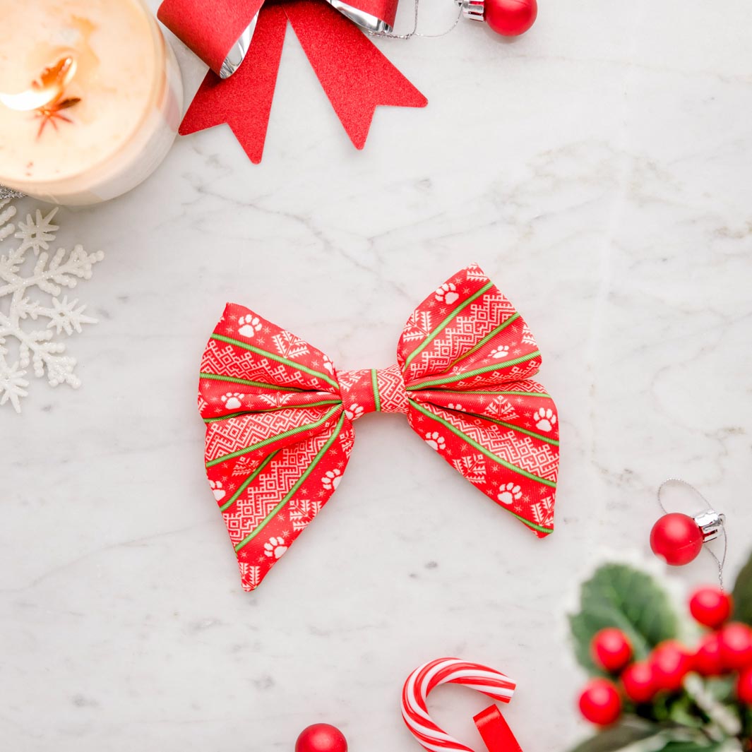 Sleigh-In It sailor bow tie.