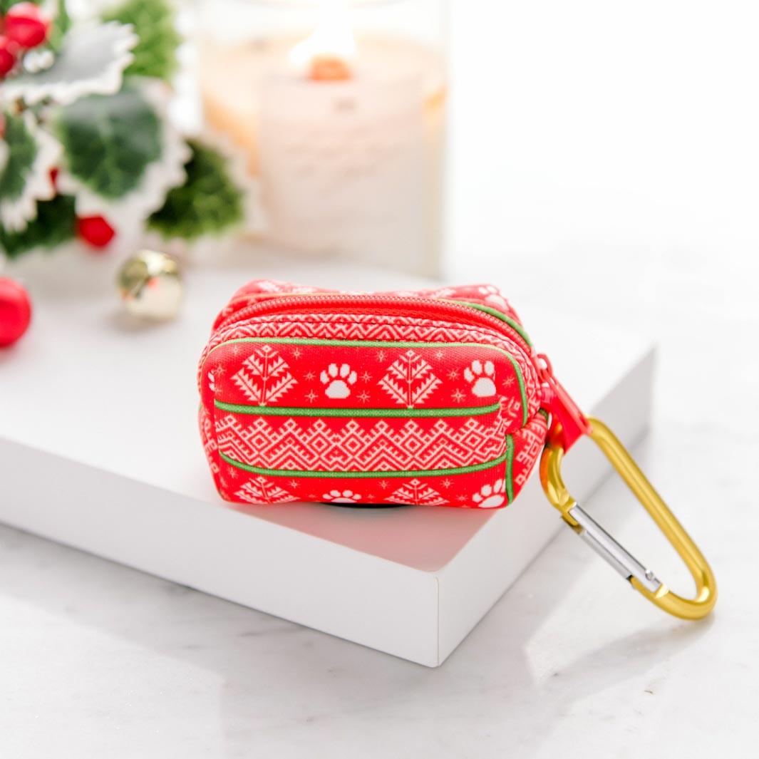 Underside of the Sleigh-In It deja poo waste bag holder.