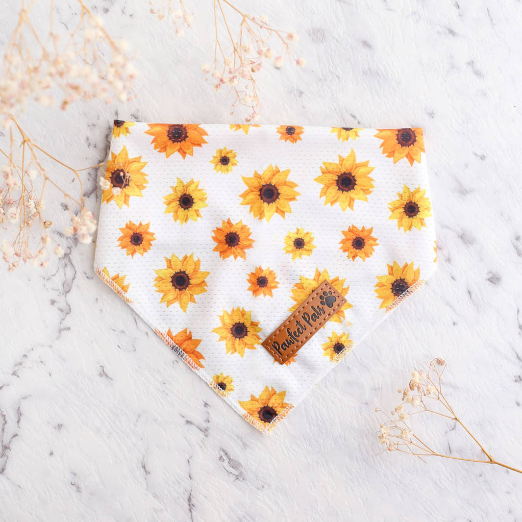 Sunshine on my Mind - Sunflower cooling bandana.